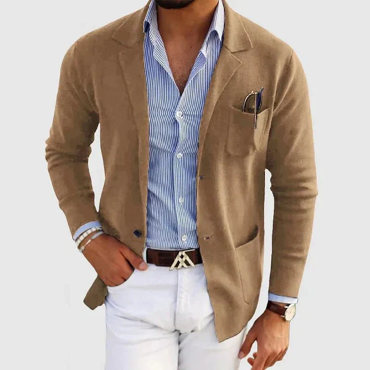 Stilla | Herre Casual Strikblazer