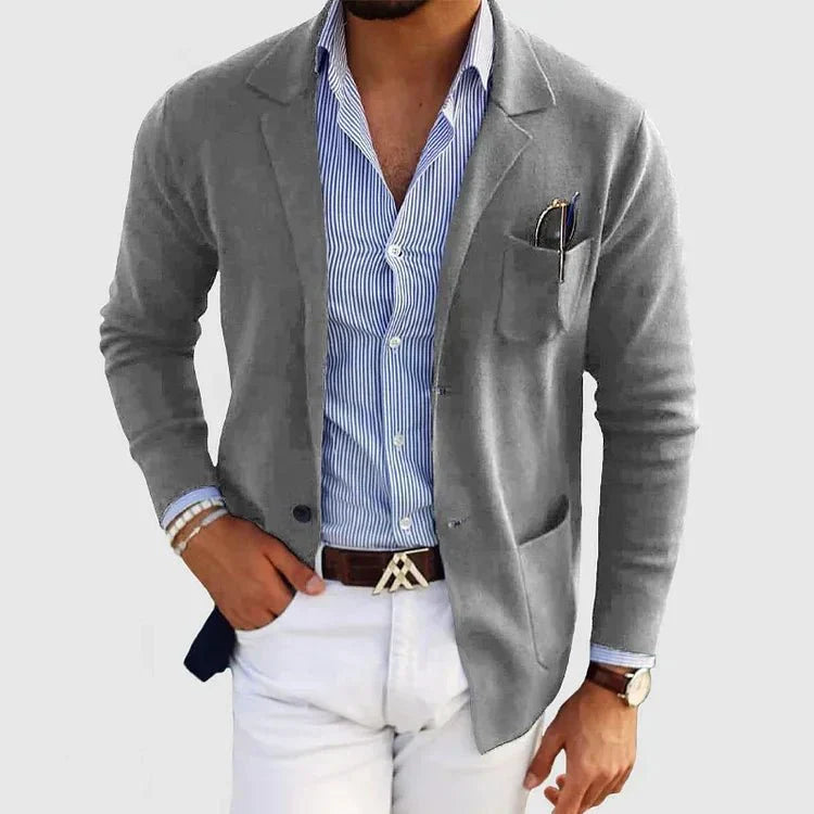 Stilla | Herre Casual Strikblazer