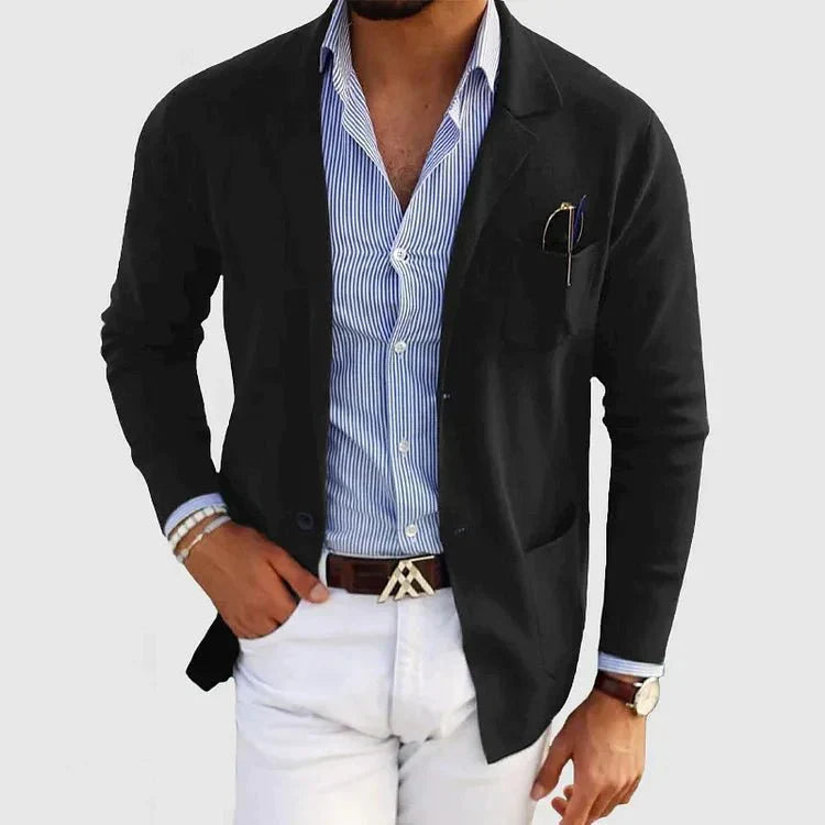 Stilla | Herre Casual Strikblazer