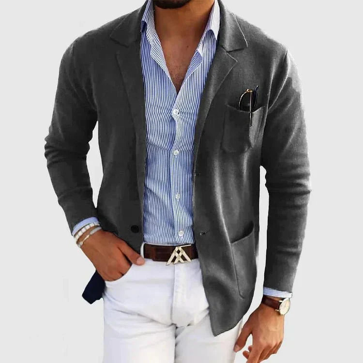 Stilla | Herre Casual Strikblazer