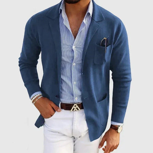 Stilla | Herre Casual Strikblazer