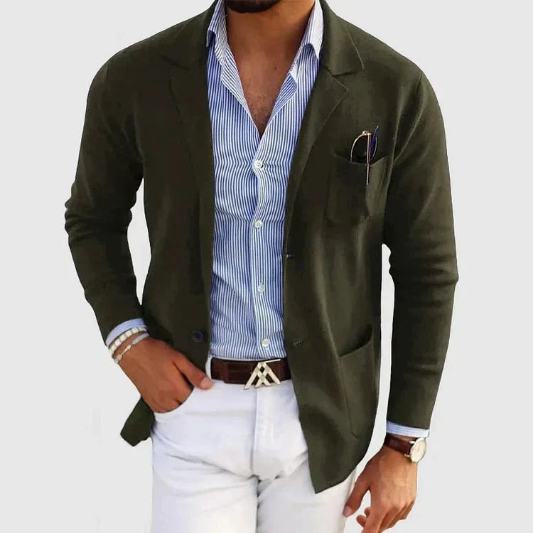 Stilla | Herre Casual Strikblazer