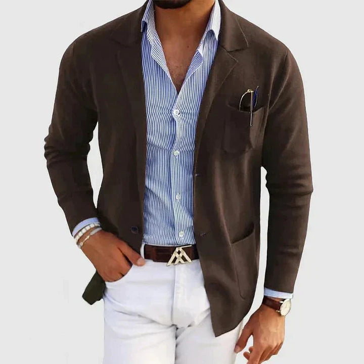 Stilla | Herre Casual Strikblazer