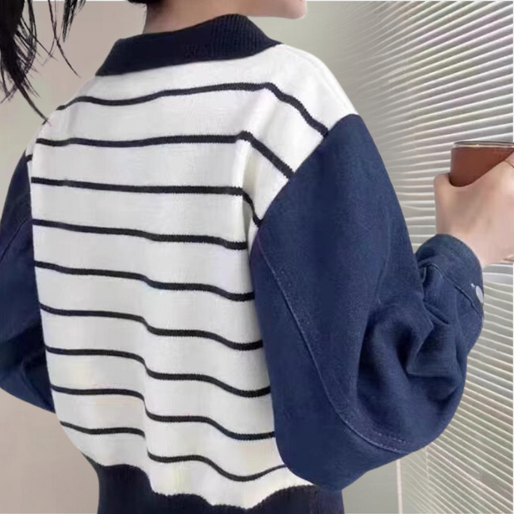 Stilla | Sweatshirt i tykk denim til damer