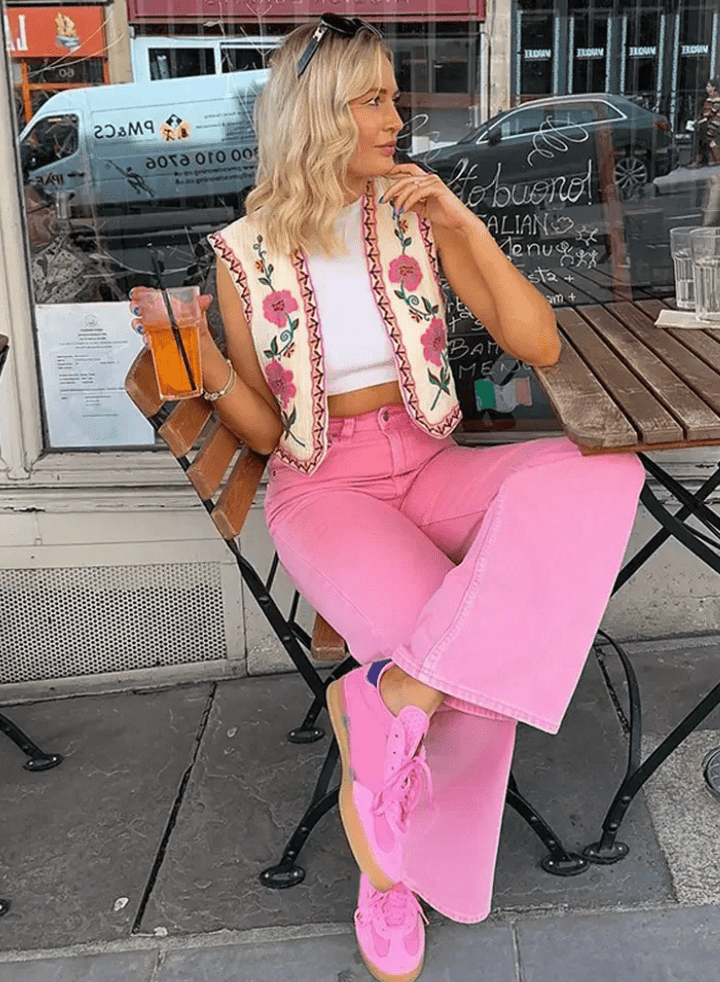 Stilla | Sommervest med blomsterprint