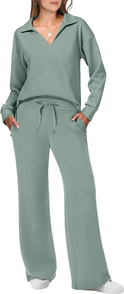 Stilla | Casual Pullover Og Bukse Sæt