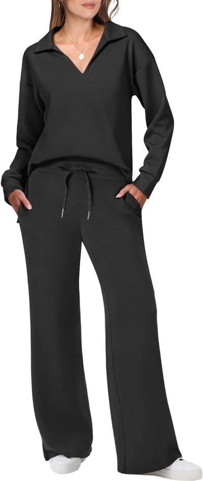 Stilla | Casual Pullover Og Bukse Sæt