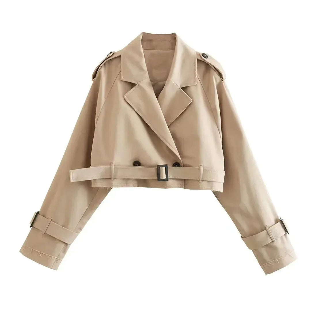 Stilla | Dame Tailored Gurt Coat