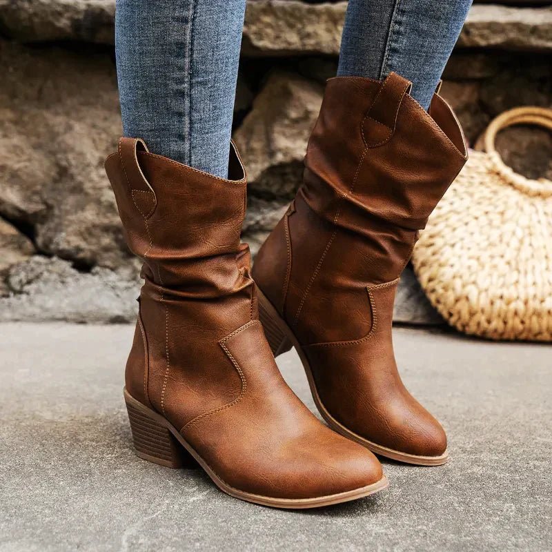 Stilla | Western Slouch Støvler