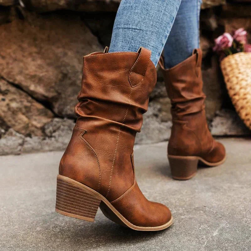 Stilla | Western Slouch Støvler