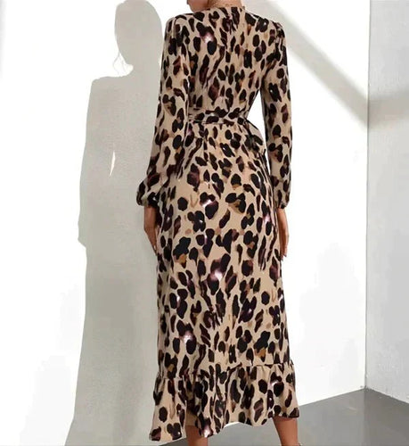 Stilla | Vinkjole med leopardmønster