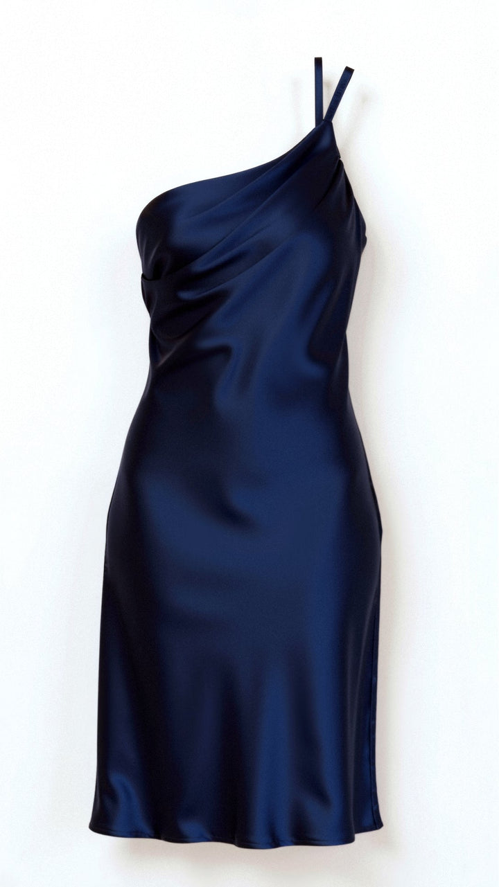 Stilla | One Shoulder Midikjole