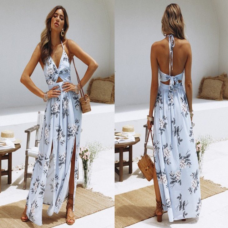 Stilla | To-slids Boho Maxikjole