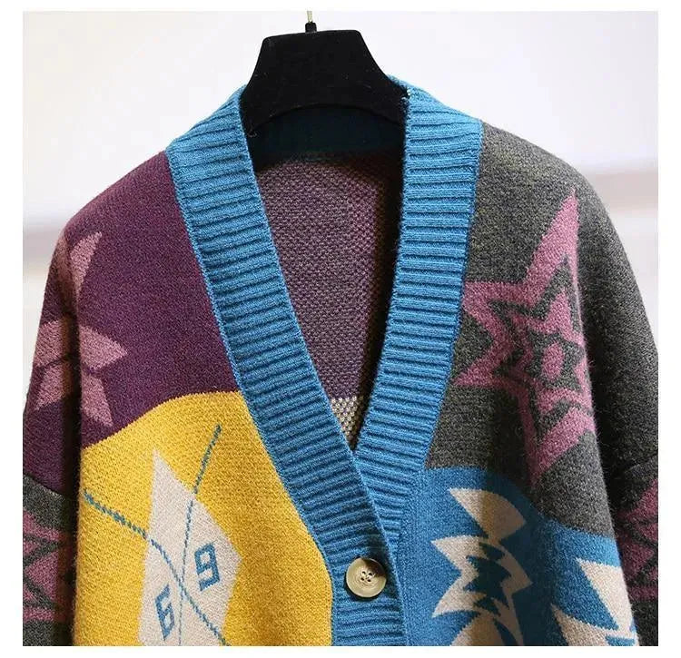 Stilla | Farve Strikjakke Pullover til kvinder