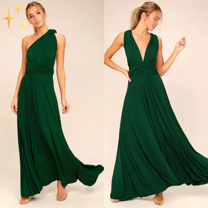 Stilla | Ombytningsbar Elegante Kjole I Et Alsidigt Omslags-look