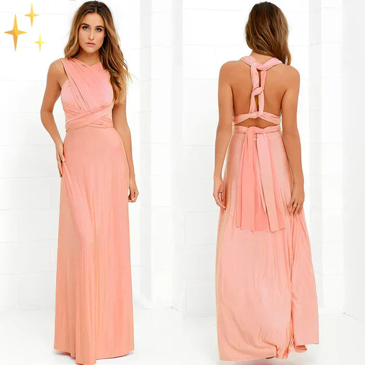 Stilla | Ombytningsbar Elegante Kjole I Et Alsidigt Omslags-look