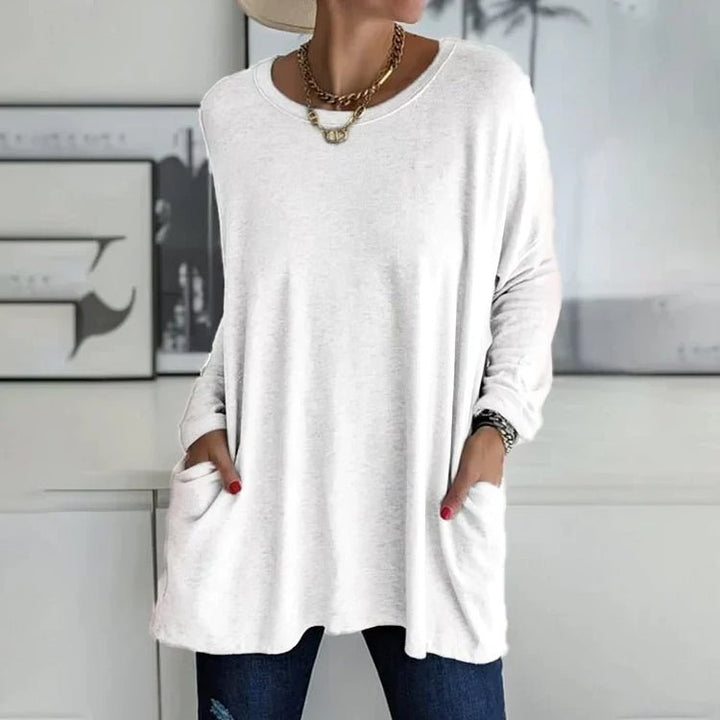 Stilla | Overdimensioneret Løs Varm Pullover