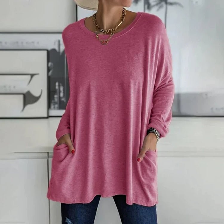 Stilla | Overdimensioneret Løs Varm Pullover