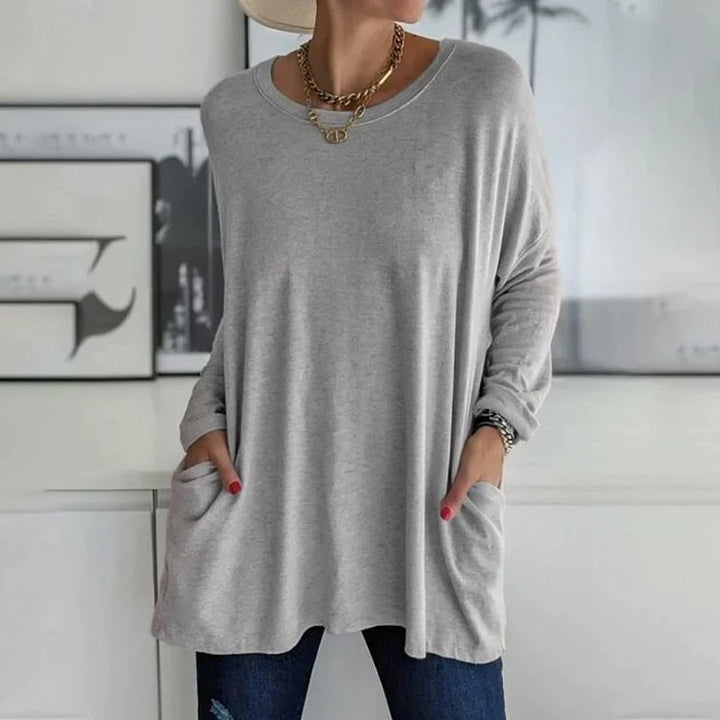 Stilla | Overdimensioneret Løs Varm Pullover