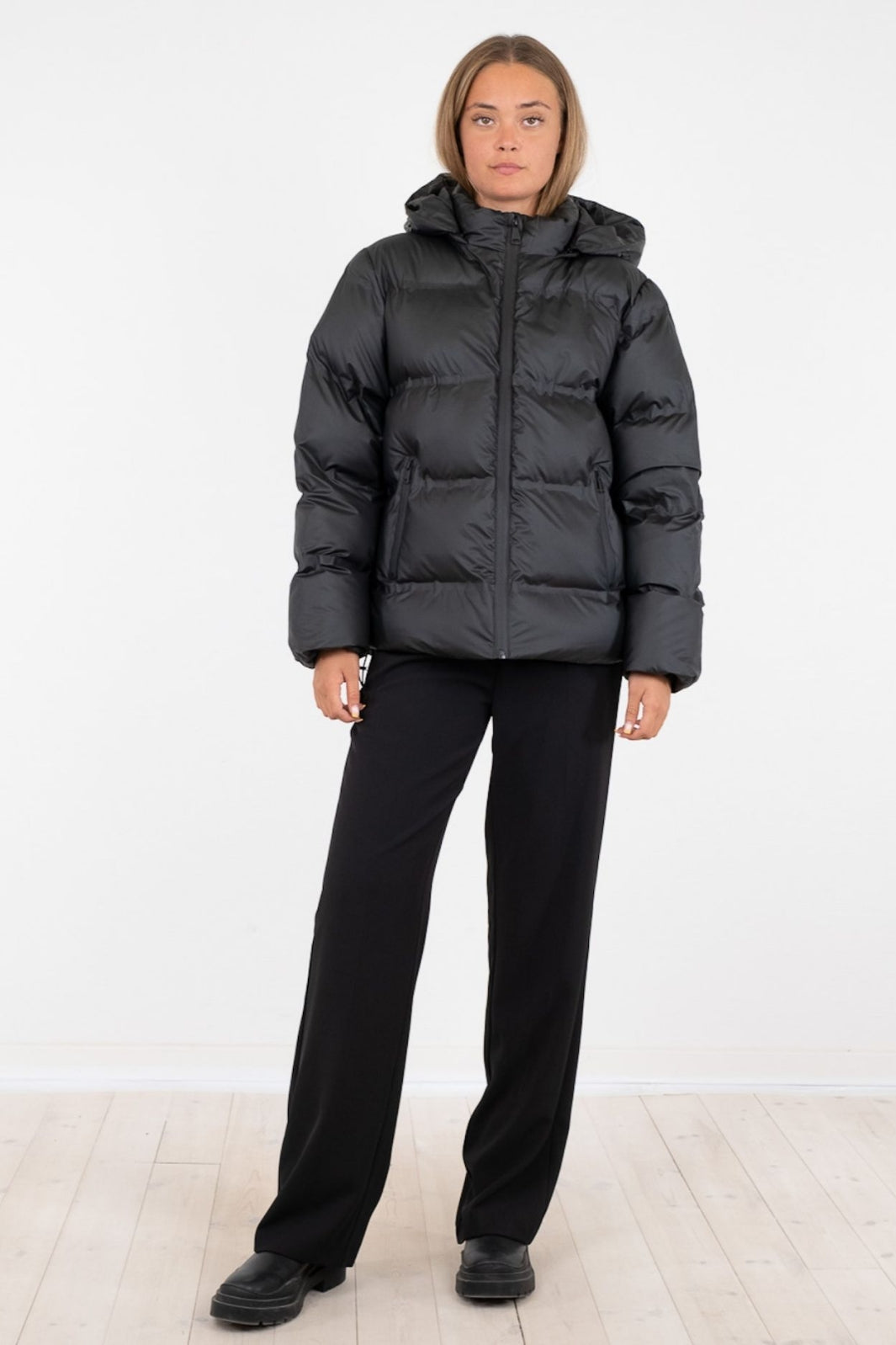 Stilla | Noir Fox Puffer Jakke Sort