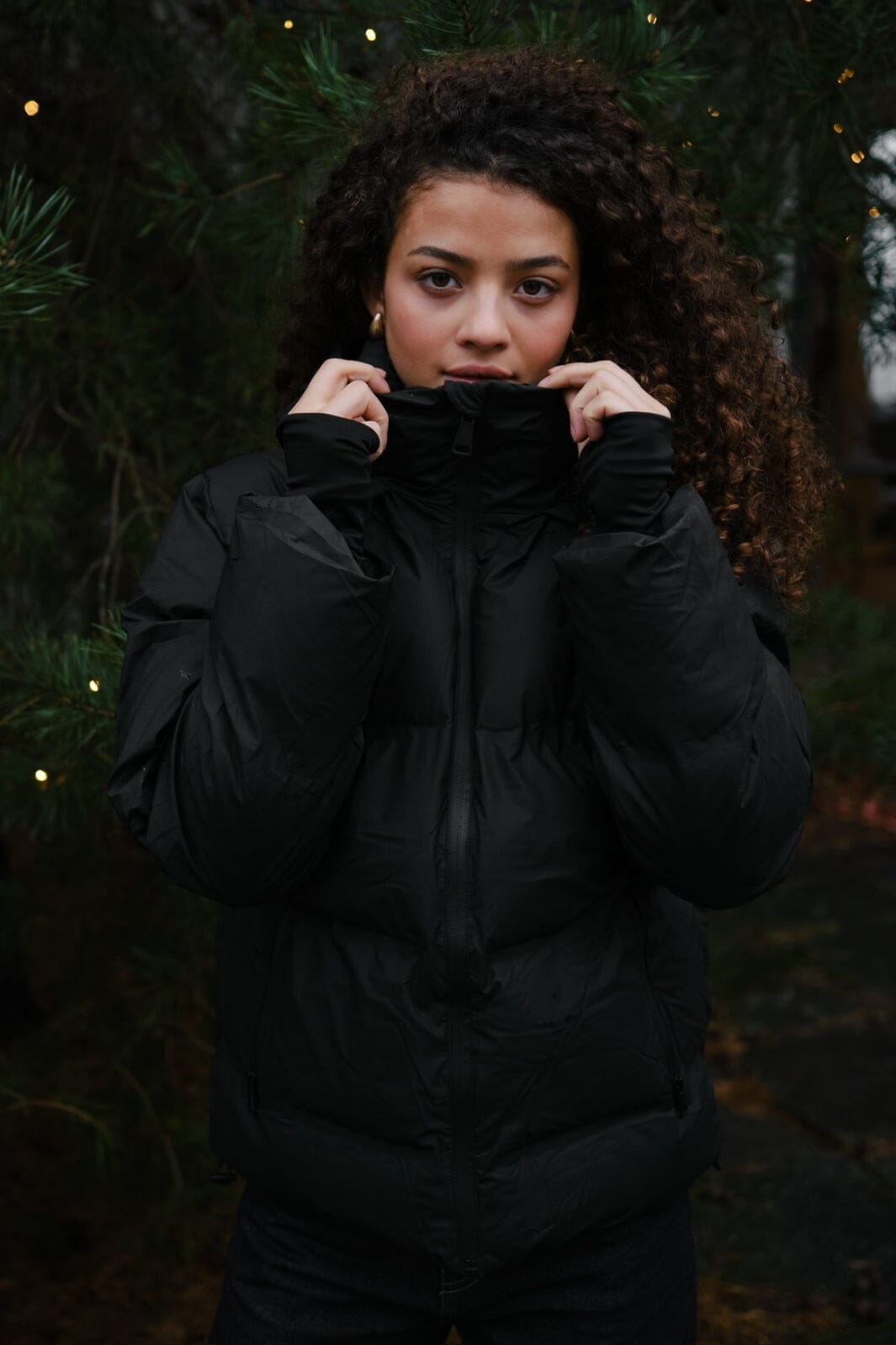 Stilla | Noir Fox Puffer Jakke Sort