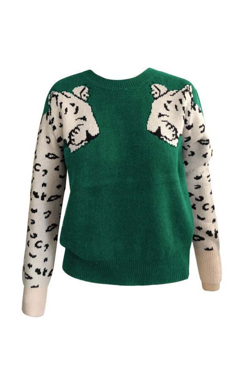 Stilla | Læder og Elegante Sweater