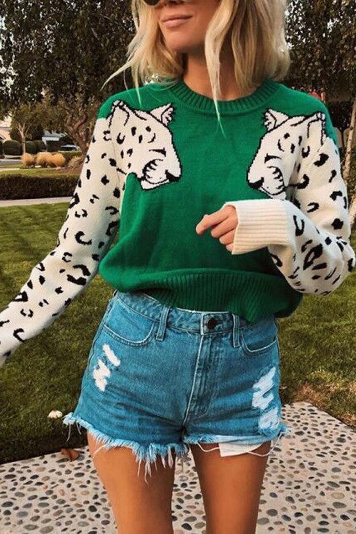 Stilla | Læder og Elegante Sweater