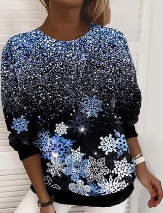 Stilla | Fin julesweater med mønster
