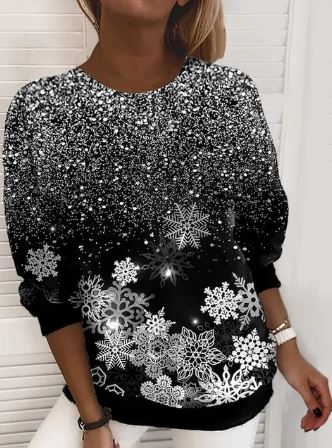 Stilla | Fin julesweater med mønster