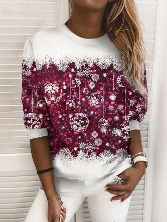 Stilla | Fin julesweater med mønster