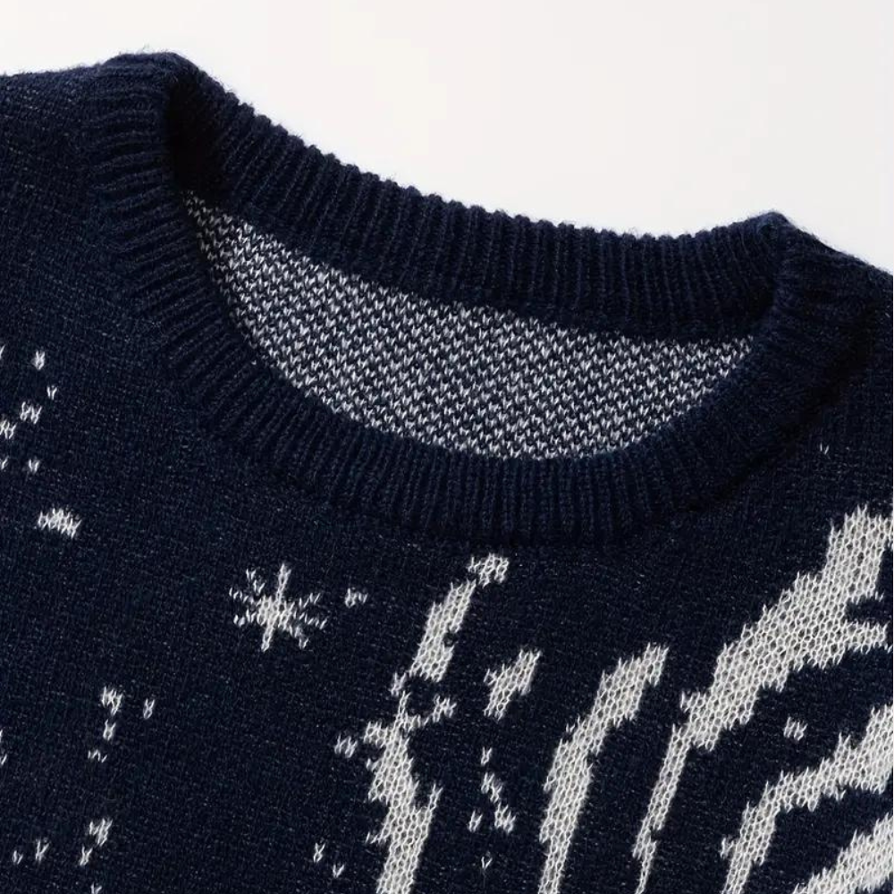 Stilla | Elegant Strikket Sweater til Mænd