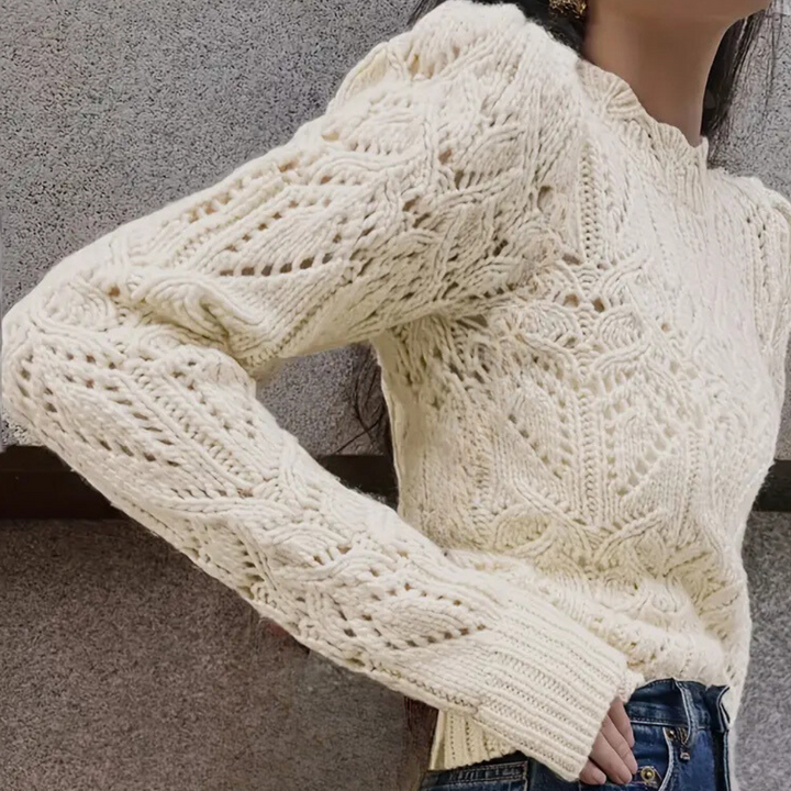 Stilla | Klassisk Strikpullover til Kvinder