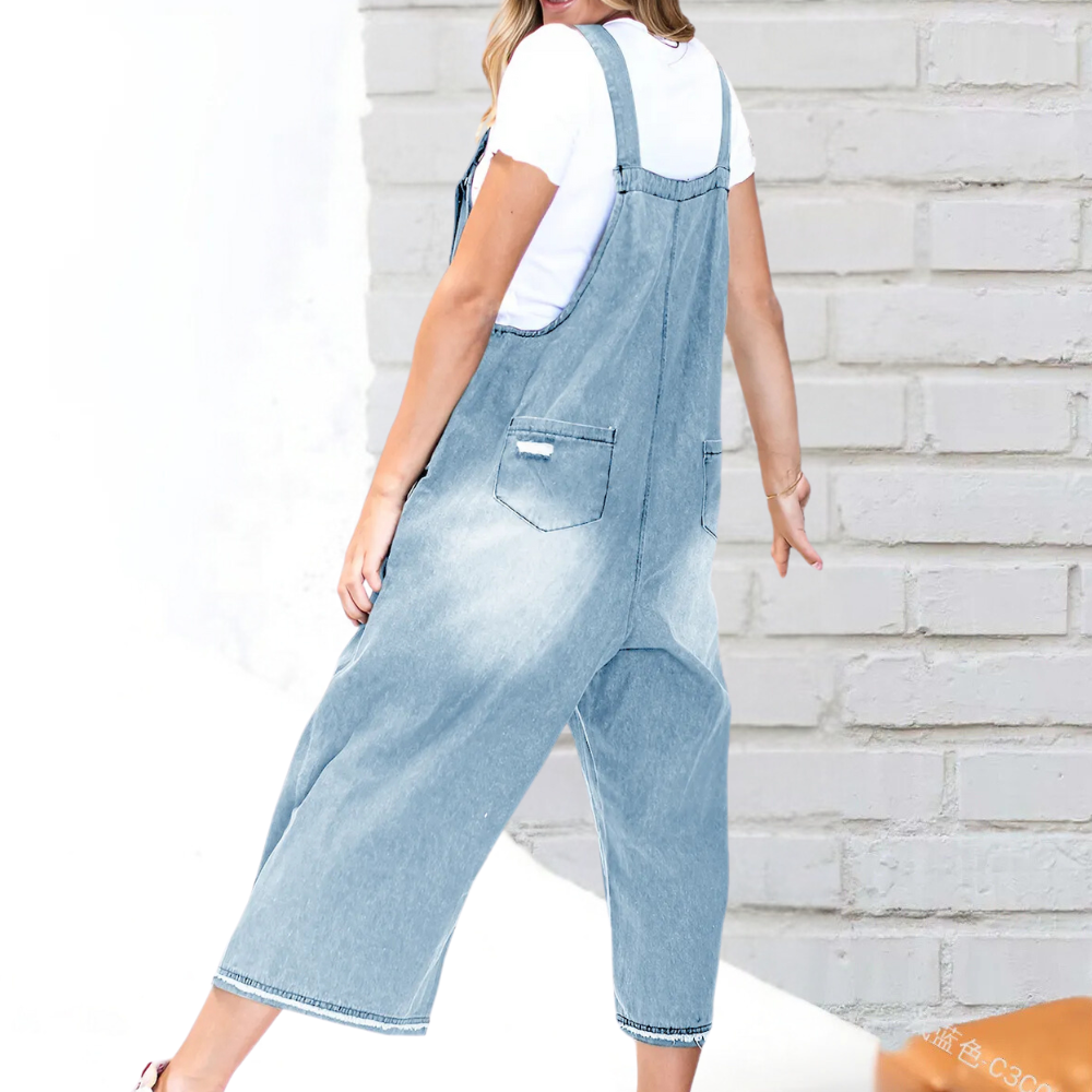 Stilla | Denim Overaller til Damer
