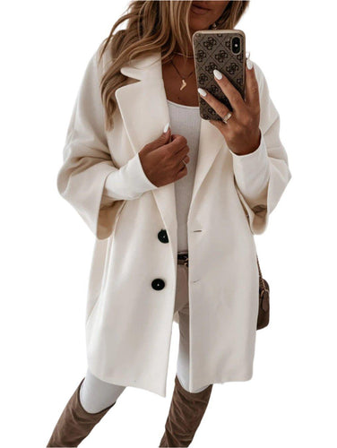 Stilla | Dame Oversized Kokonfrakke
