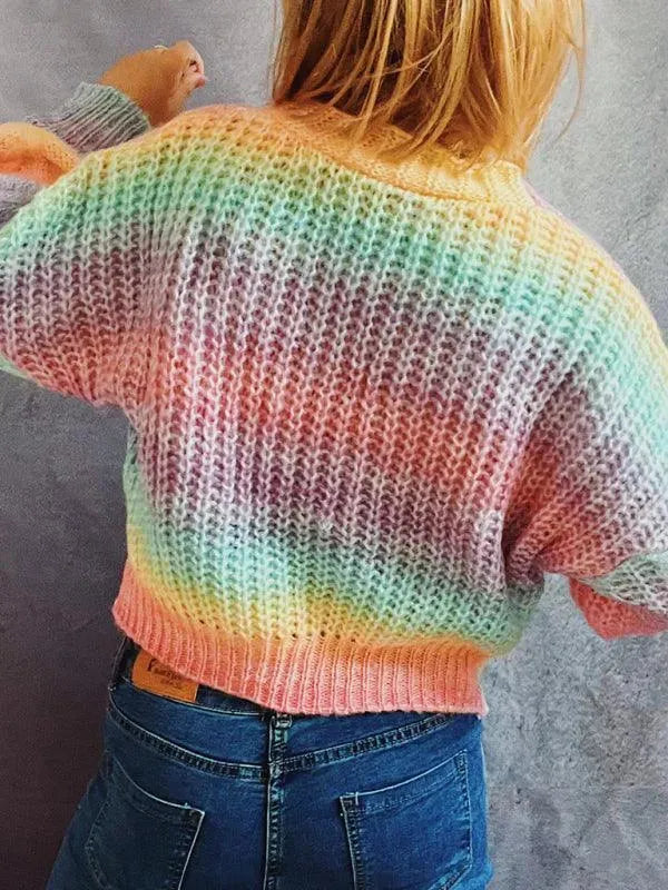 Stilla | Drop Ærme Dame Strikjakke Pullover