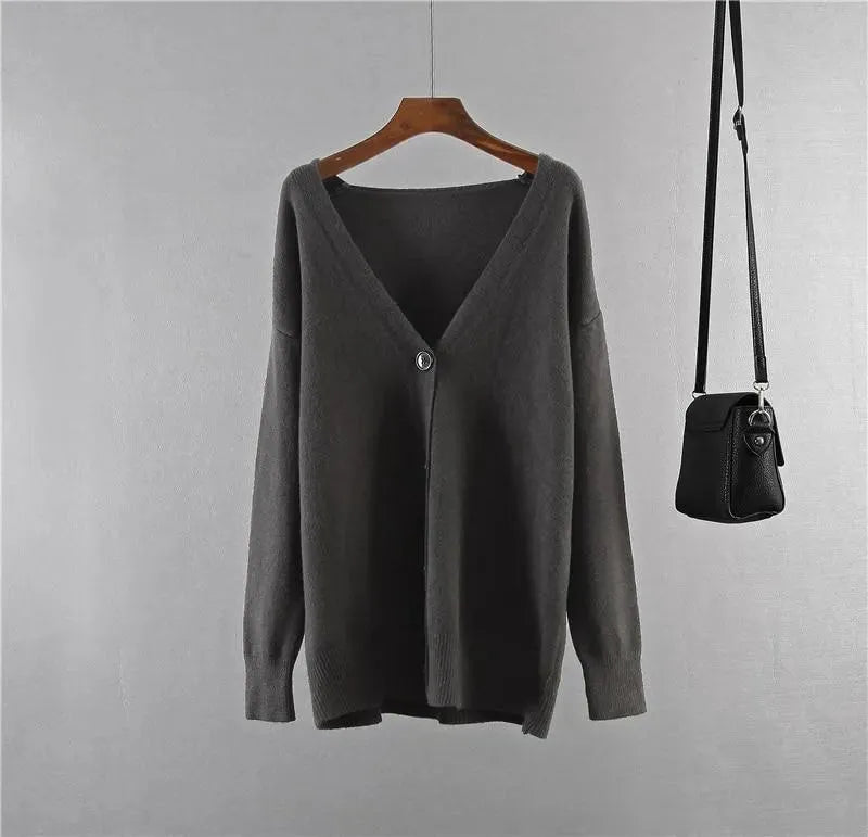 Stilla | Overdimensioneret strikjakke pullover til kvinder