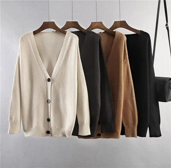 Stilla | Overdimensioneret strikjakke pullover til kvinder