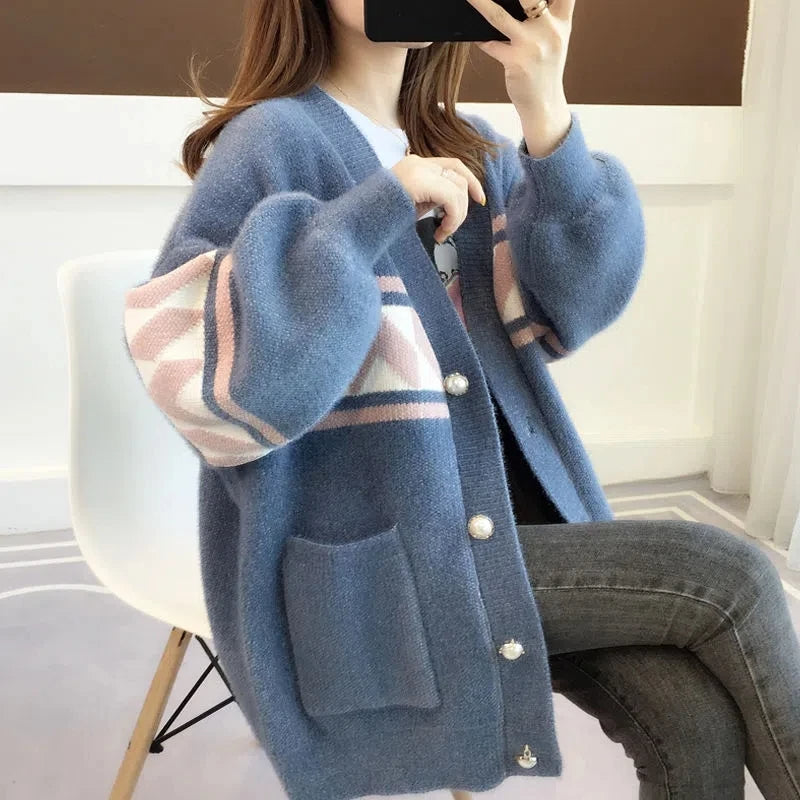 Stilla | Oversized Strikket Krammet sweater