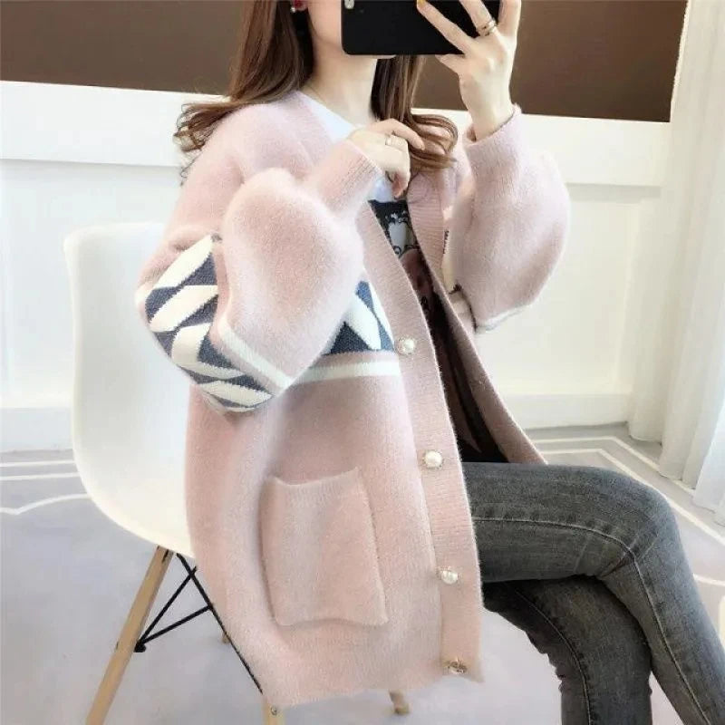 Stilla | Oversized Strikket Krammet sweater