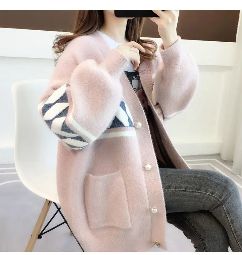 Stilla | Oversized Strikket Krammet sweater