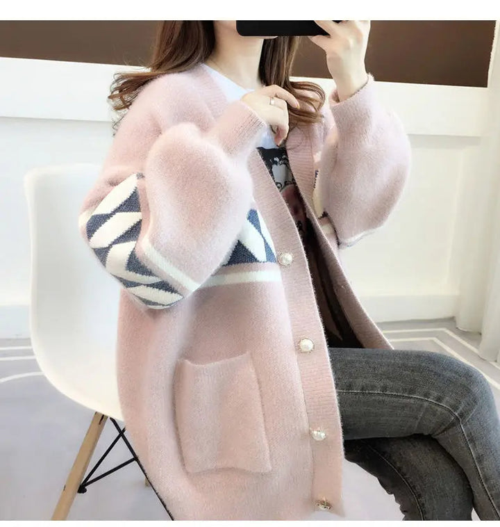 Stilla | Oversized Strikket Krammet sweater
