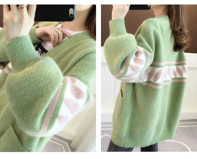Stilla | Oversized Strikket Krammet sweater