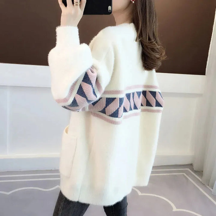 Stilla | Oversized Strikket Krammet sweater