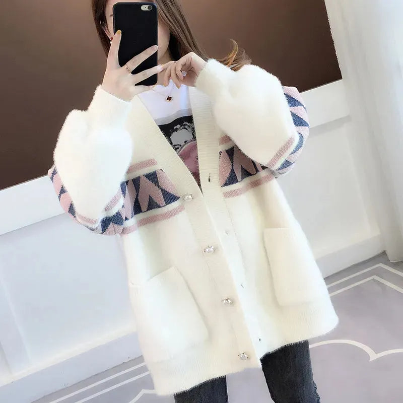Stilla | Oversized Strikket Krammet sweater
