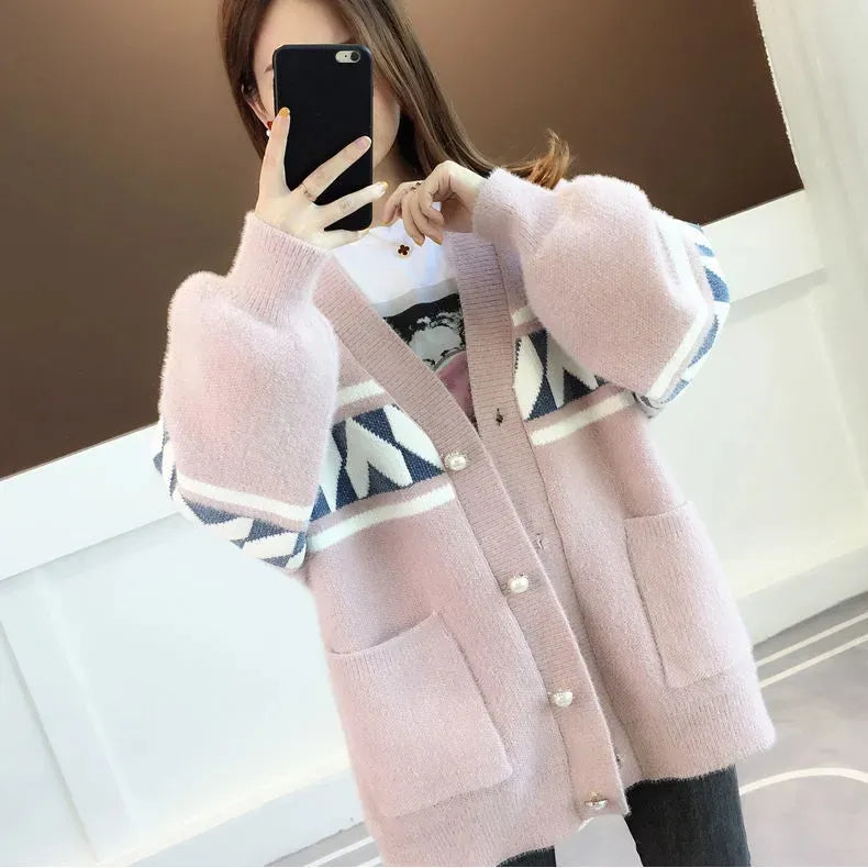 Stilla | Oversized Strikket Krammet sweater