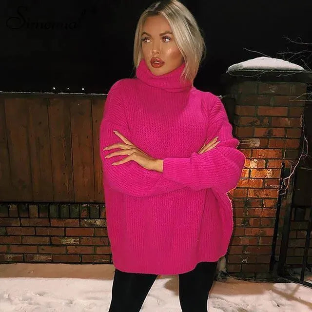 Stilla | Dame rullekravesweater