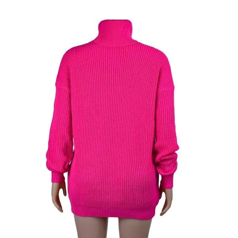 Stilla | Dame rullekravesweater