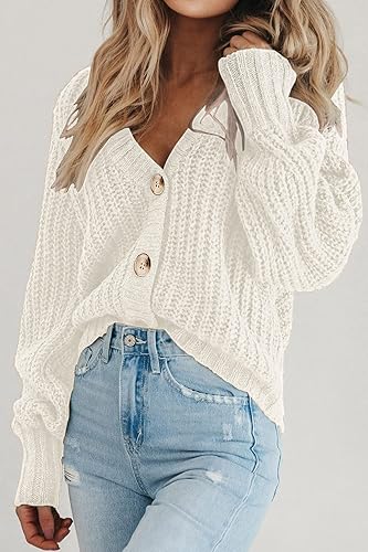 Stilla | Åben Pullover Foran Af Groft Garn Til Damer