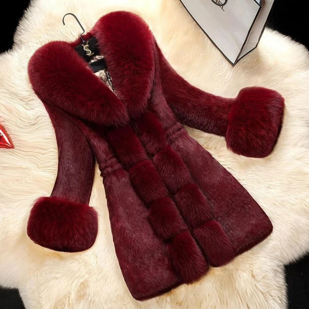 Stilla | Moderne Fuzzy Frakke til Damer