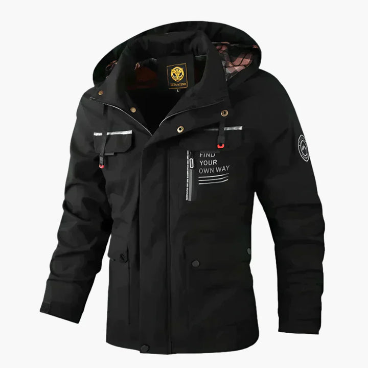 Stilla | Udendørs Vinterjakke Vandtæt - Sporty Parka med Aftagelig Hætte og Multifunktionelle Lommer til Hverdagsliv & Eventyr